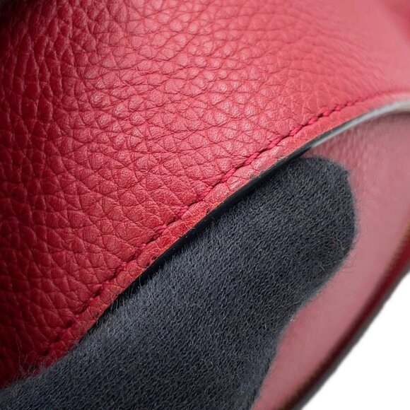 LOEWE hammock Size Small Leather Red 387.12KN60 - Picture 6 of 15